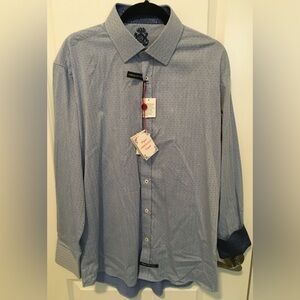 Men's Blue Dress Shirt
